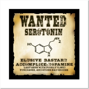 Serotonin Posters and Art